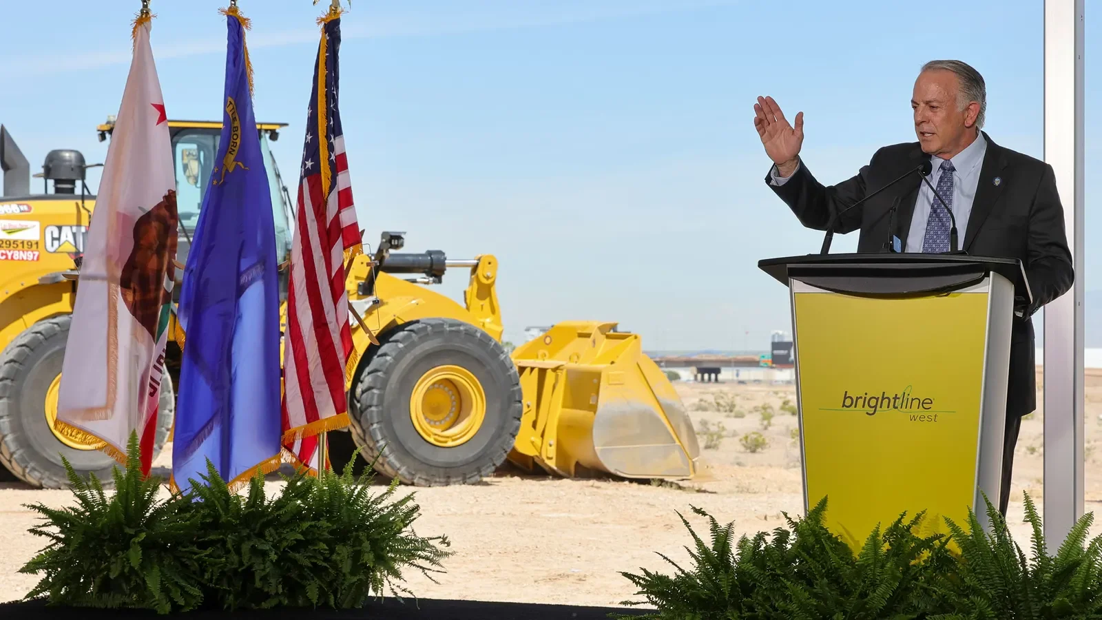 Las Vegas High-Speed Rail Project's Future Relies on Federal Loan Approval