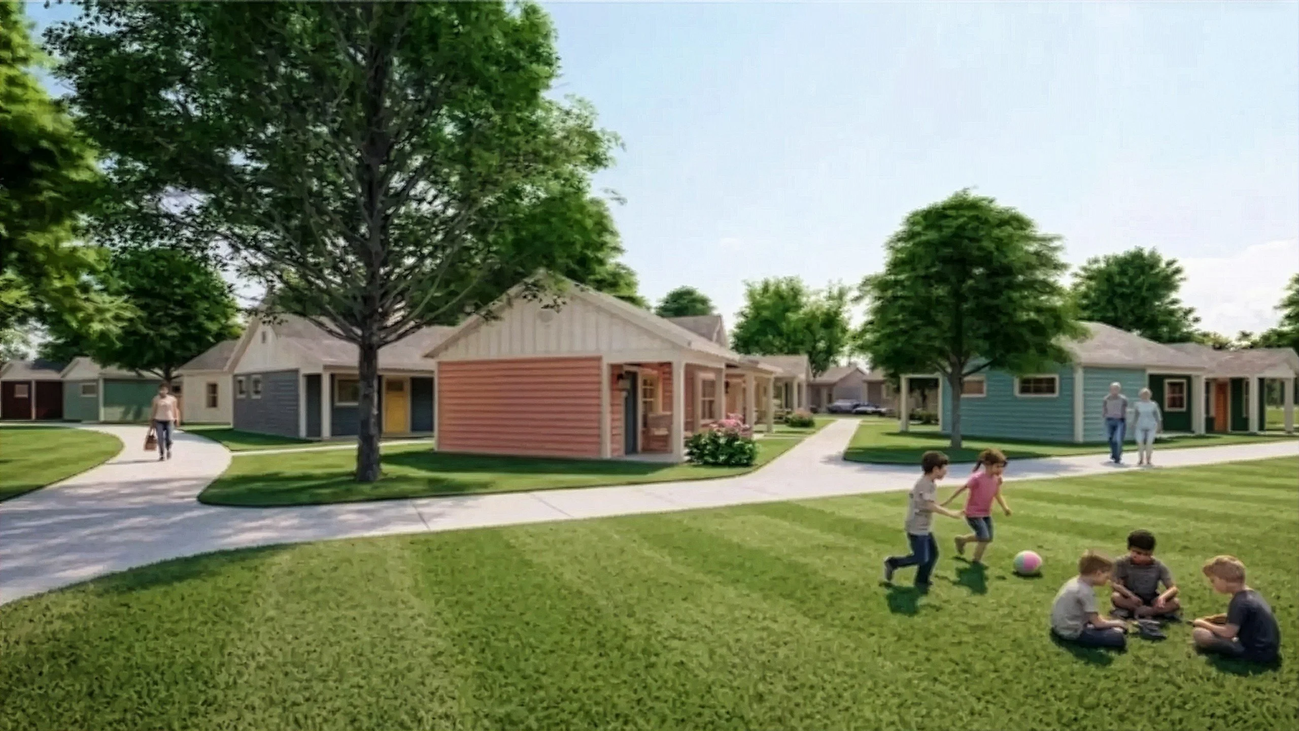 New Tiny Home Community in Des Moines Provides Permanent Housing for the Homeless